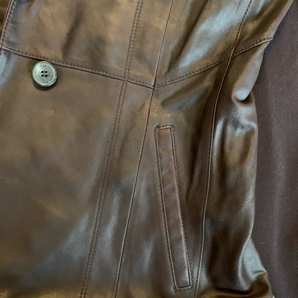 Andrew Marc New York Farley Leather coat. NWT - Picture 10 of 12